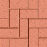 Seamless of a brick paving pattern in a staggered layout. Ideal for backgrounds, pathways, and architectural designs, providing a clean and textured surface design vector