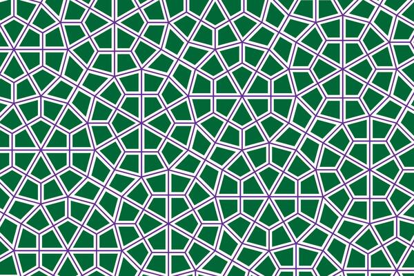 A seamless geometric pattern featuring interconnected polygons with a complex lattice design, ideal for backgrounds and decorative purposes.