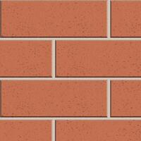 Seamless of a classic brick wall pattern. Ideal for backgrounds, architectural projects, and construction designs, offering a clean and structured appearance vector