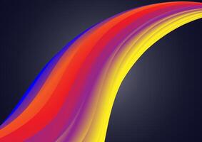 A illustration of liquid multicolor flowing seamlessly across the wallpaper, creating a captivating and dynamic visual effect. Perfect for adding a vibrant and modern touch to any design project. vector