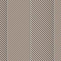 Seamless abstract pattern of diagonal stripes creating a wavy optical illusion in neutral brown and beige tones, ideal for textiles or backgrounds vector