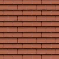 Seamless pattern of roof tiles arranged in horizontal rows, creating a clean, repetitive texture perfect for backgrounds, architectural designs, and construction projects vector