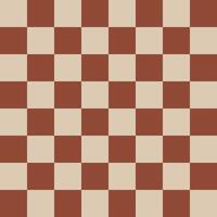 Classic red and beige checkerboard tile pattern with a vintage look, perfect for backgrounds, flooring, or retro design projects. vector