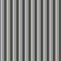 Seamless metallic horizontal stripe pattern with glossy silver and black lines. Ideal for industrial, automotive, or tech design backgrounds. vector