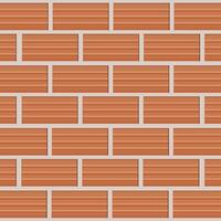 Seamless pattern of a horizontal brick wall with subtle striped texture and light mortar lines in a repeating design. vector