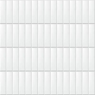 Glossy rectangular wall tile seamless pattern, ideal for bathrooms, kitchens, and modern architectural surfaces.