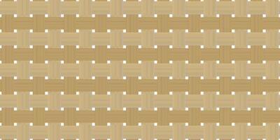 Seamless woven bamboo texture pattern in natural tones, ideal for backgrounds, wallpapers, and product mockups. vector