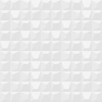 Abstract seamless 3D geometric pattern with white polygonal cubes and soft shadows. Perfect for modern backgrounds, wall textures, and digital designs. vector