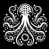 Octopus illustration by joshua klein vector