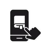 E-Learning on Smartphone, Online Education App vector
