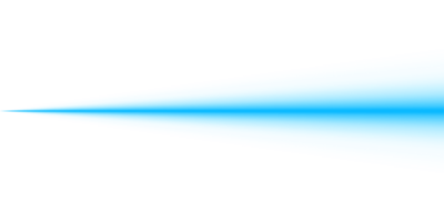 Blue horizontal line lighting glowing neon stripe beam with color spectrum energy wave gradient effect and vibrant light lines on transparent background abstract art png