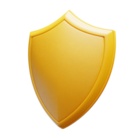 Golden shield symbol representing protection and security in various contexts png