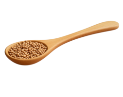 Spoon Filled With Seeds Isolated on a Transparent Background for Culinary Uses and Design png