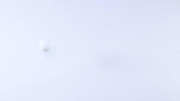 Ping pong ball bouncing on a surface video
