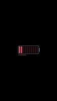 Animation shows a battery icon filling up, transitioning from red to blue, indicating charging progress video