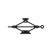 car jack symbol icon vector
