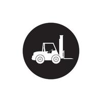 forklift icon illustration design vector