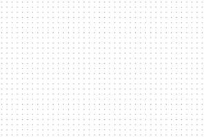 Bullet journal pattern texture. Simple dotted background. Template of dotted squared grid graph paper for notebooks. . Design graphic printable sheet. vector