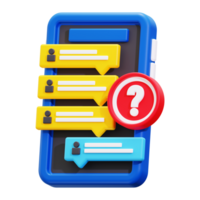 3d group support icon. ideal for communication and technology concepts in designs, websites, and social media posts png