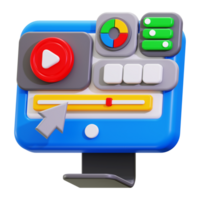 3d Editor icon. suitable for graphic design and technology concepts in presentations or social media posts png