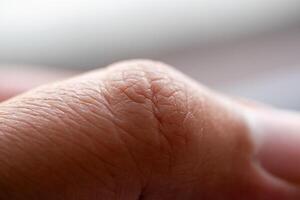 Close-up of human skin texture macro indoor light natural detail artistic perspective photo