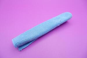 Folded Microfiber Towel for Electronics Cleaning photo