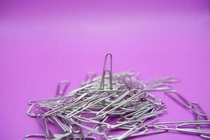 Geometric Paper Clips for Stationery Needs photo