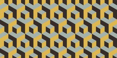 geometric hexagon pattern background vector