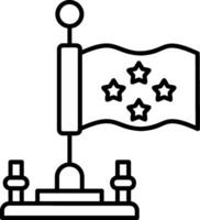 Micronesia Outline Style Icon vector