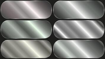 Silver metal with a smooth texture and a subtle reflective sheen, Abstract background for wallpaper, pattern and label on website. vector