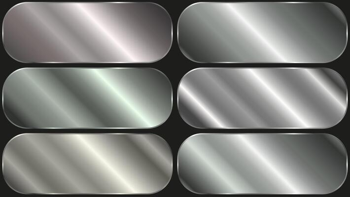 Silver metal with a smooth texture and a subtle reflective sheen, Abstract background for wallpaper, pattern and label on website.