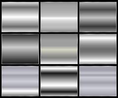 shiny with silver gradient and metallic texture effect. with shiny spots of polished metal vector
