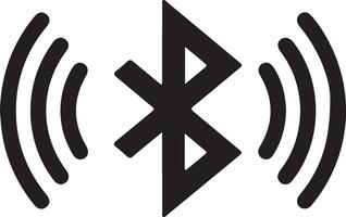 Bluetooth icon design vector