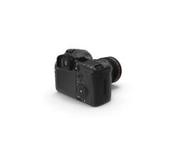 Professional DSLR Camera A Detailed View 3d white background photo