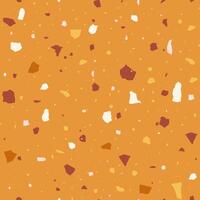Venetian terrazzo flooring texture. Abstract seamless pattern in pastel colors. Modern illustration vector