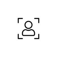User Profile Identification Scan Symbol vector