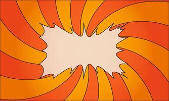 Horizontal pop art background with space for text vector