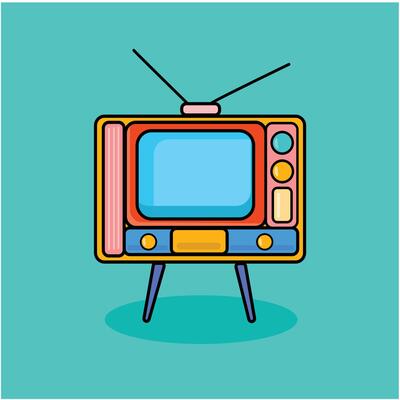Retro TV Illustrations Nostalgia in Pixels