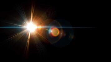 Ultra Sharp Horizon Flare Animation Effect video