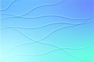 Abstract light line wave modern soft luxury texture with blue gradient smooth background. vector