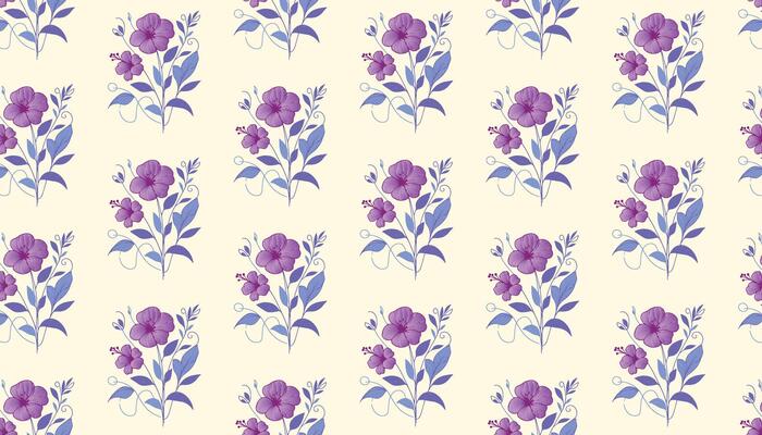 floral pattern with minimal one line flowers and organic shapes for wrapping and wallpaper