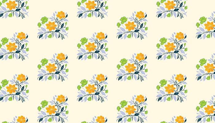 floral pattern showing abstract roses and outlined leaves with fine natural textures for bedding