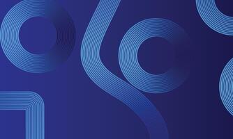 blue background with a number of lines vector