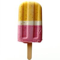 Bright and colorful popsicle brings a sweet summer treat to life photo