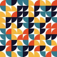Geomatric pattern background vector