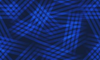 Blue lines in a futuristic pattern on a dark canvas vector