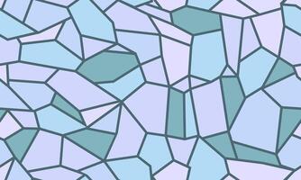 Modern irregular geometric shapes in soft blue and teal hues vector