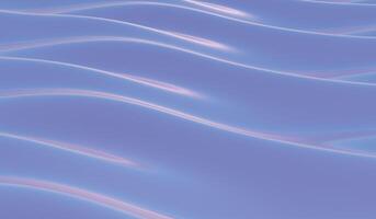 Abstract texture, wave pattern, reflective water surface, 3D illustration photo