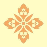Elegant Floral Ornamental Golden Patterns vector