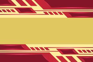 Futuristic Abstract Geometric Banner Background for Presentation vector